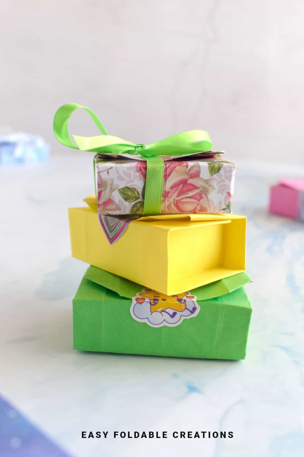 Rectangle Origami Box Easy Rectangle Origami Box | Easy Foldable Creations