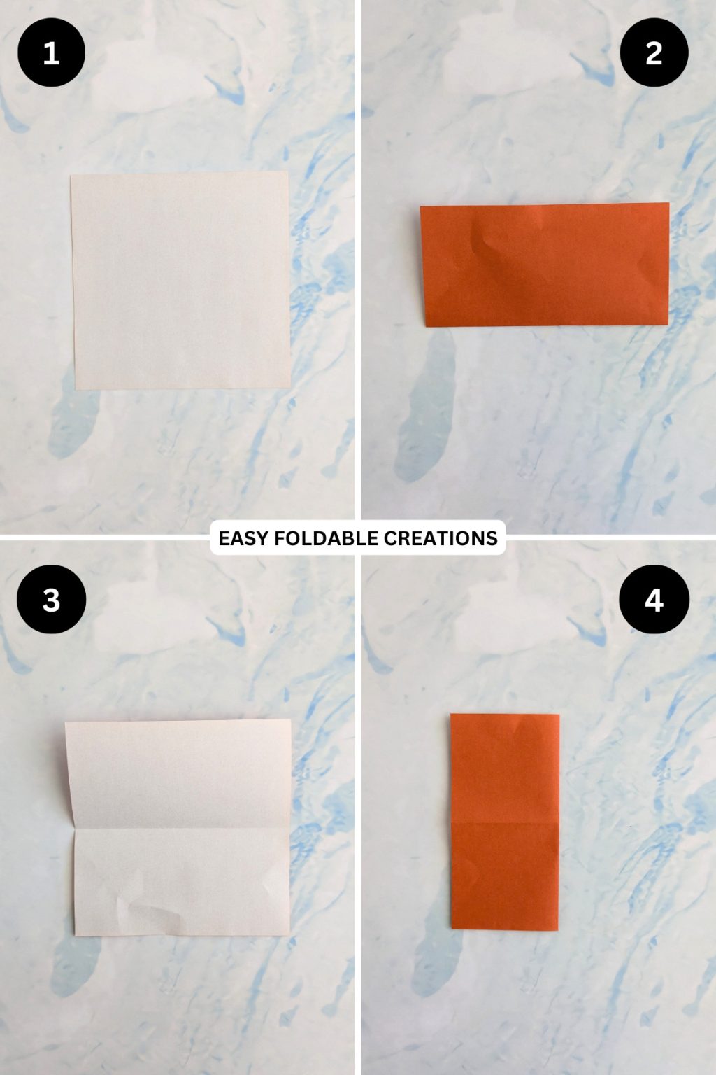 Rectangle Folding Pattern Rectangle Origami Box | Easy Foldable Creations