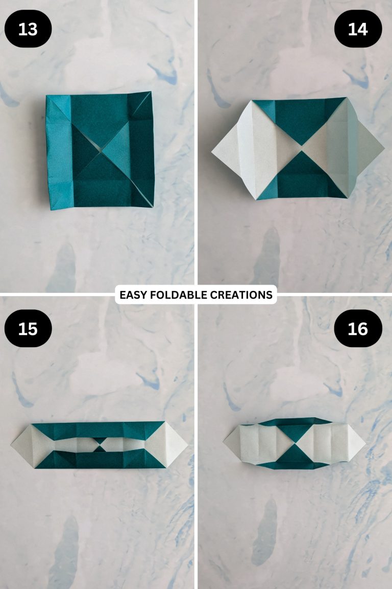 Origami Box With Lid | Easy Foldable Creations