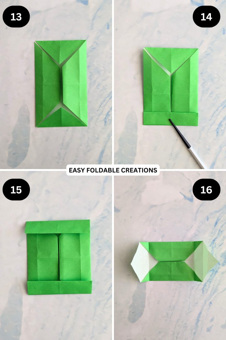 Rectangle Origami Box Easy Rectangle Origami Box With Lid | Easy Foldable Creations