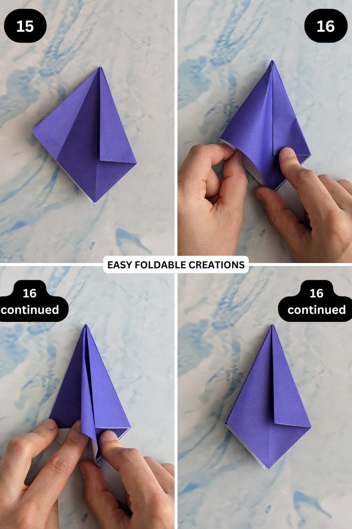 3D Origami Christmas Tree Card | Easy Foldable Creations