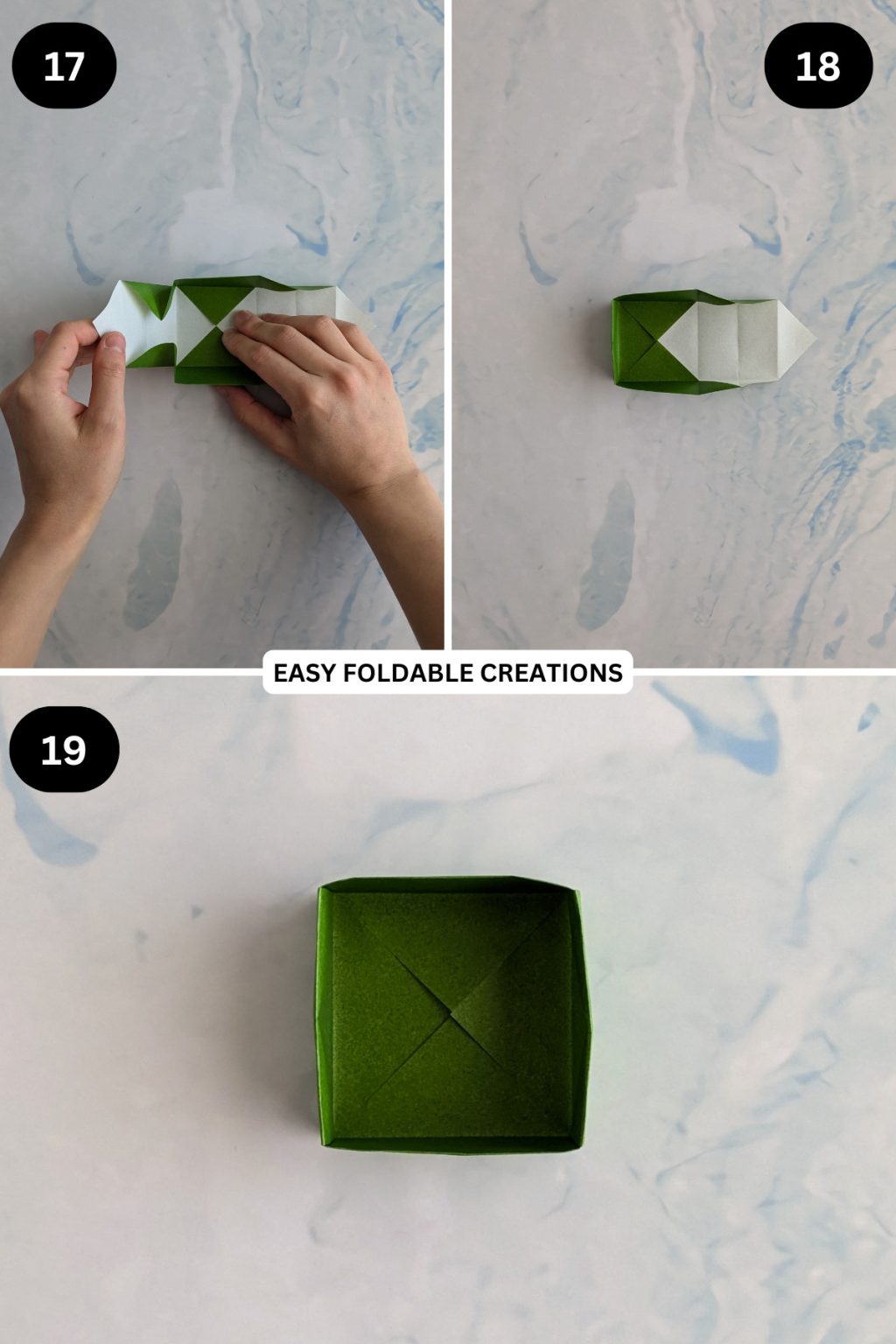 Origami Masu Box | Easy Foldable Creations