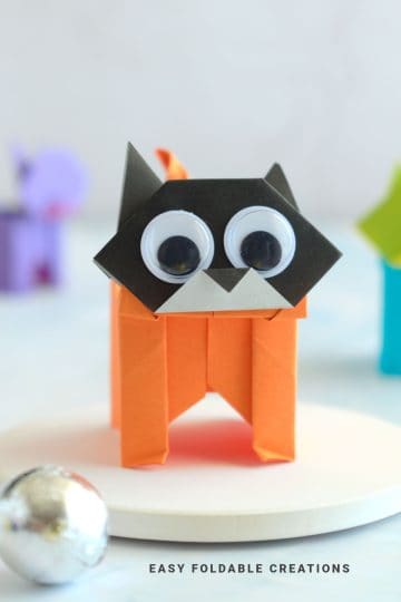 Modular Origami Cat How To Make Easy Cool Origami | Easy Foldable Creations