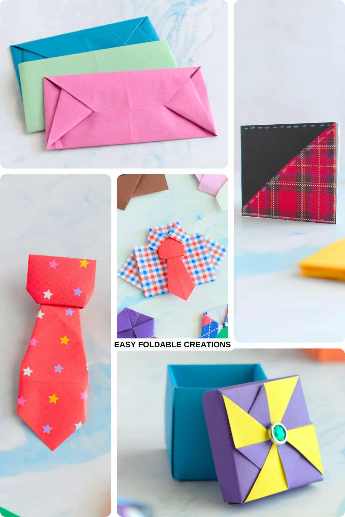 Origami for Father's Day.