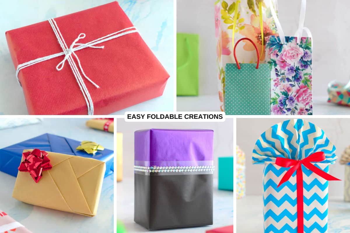 Baby shower gift wrapping ideas.