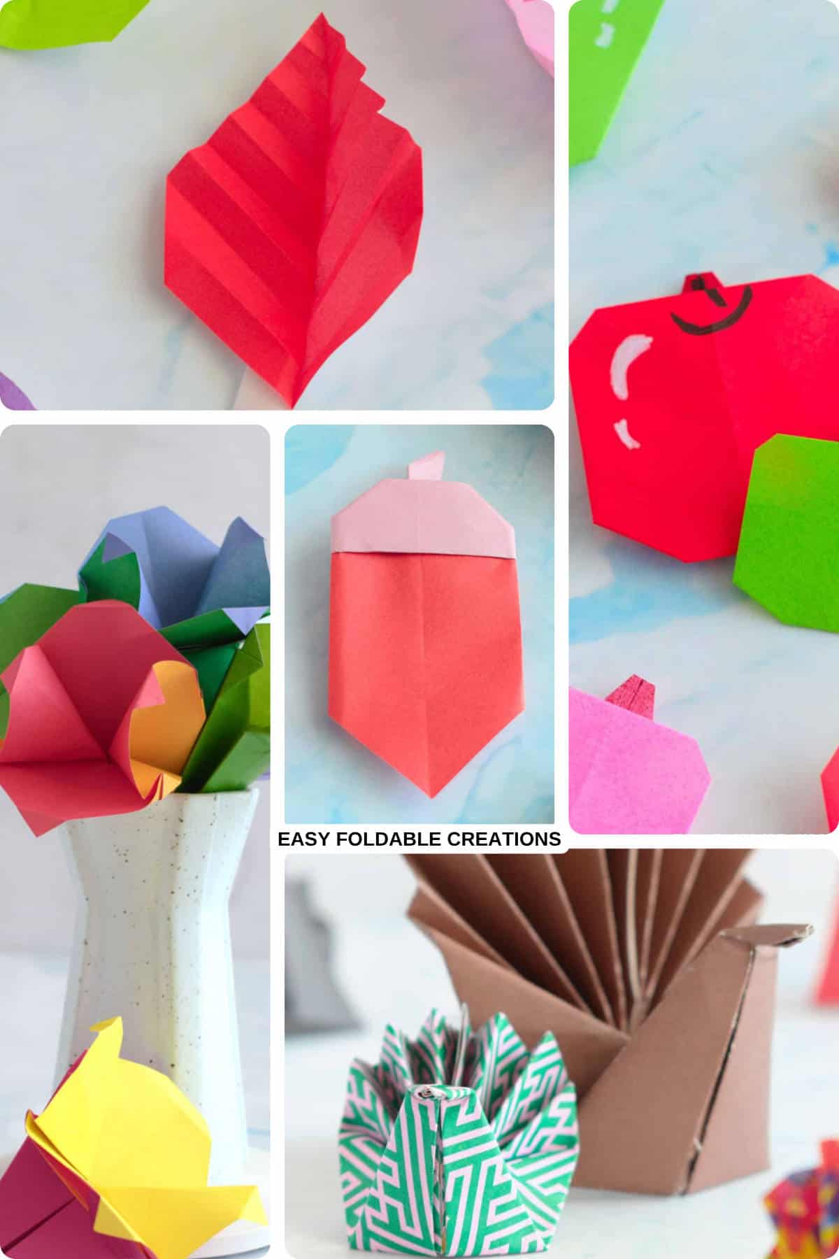 Fall origami projects.