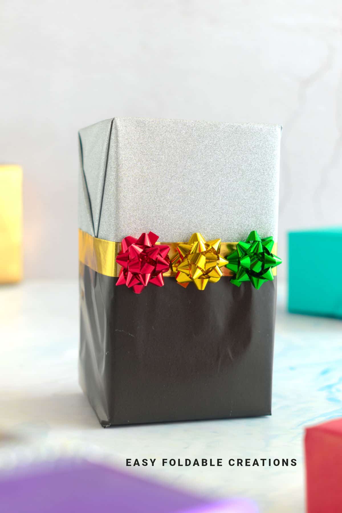 Wrapped gift.