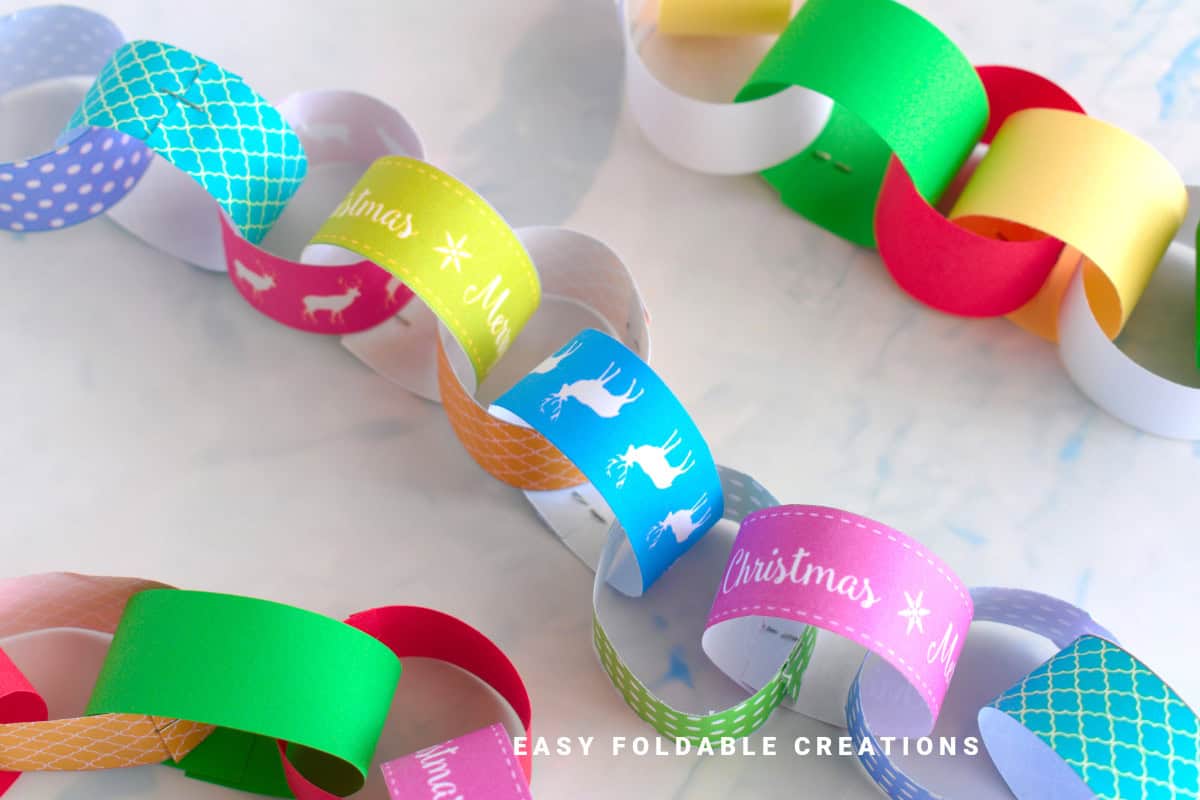 Paper chain.