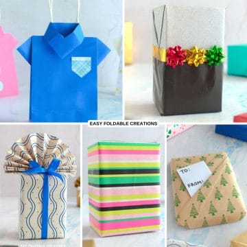 Easy wrapped gift ideas.