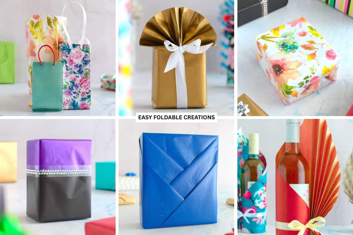 Gift wrapping ideas.