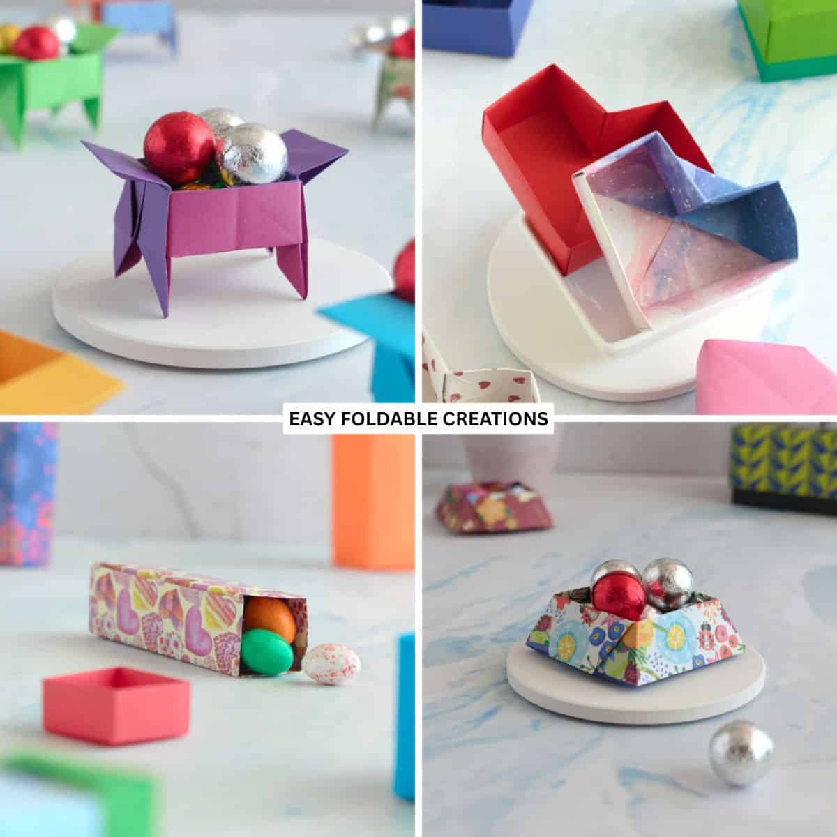 Collection of gift boxes.